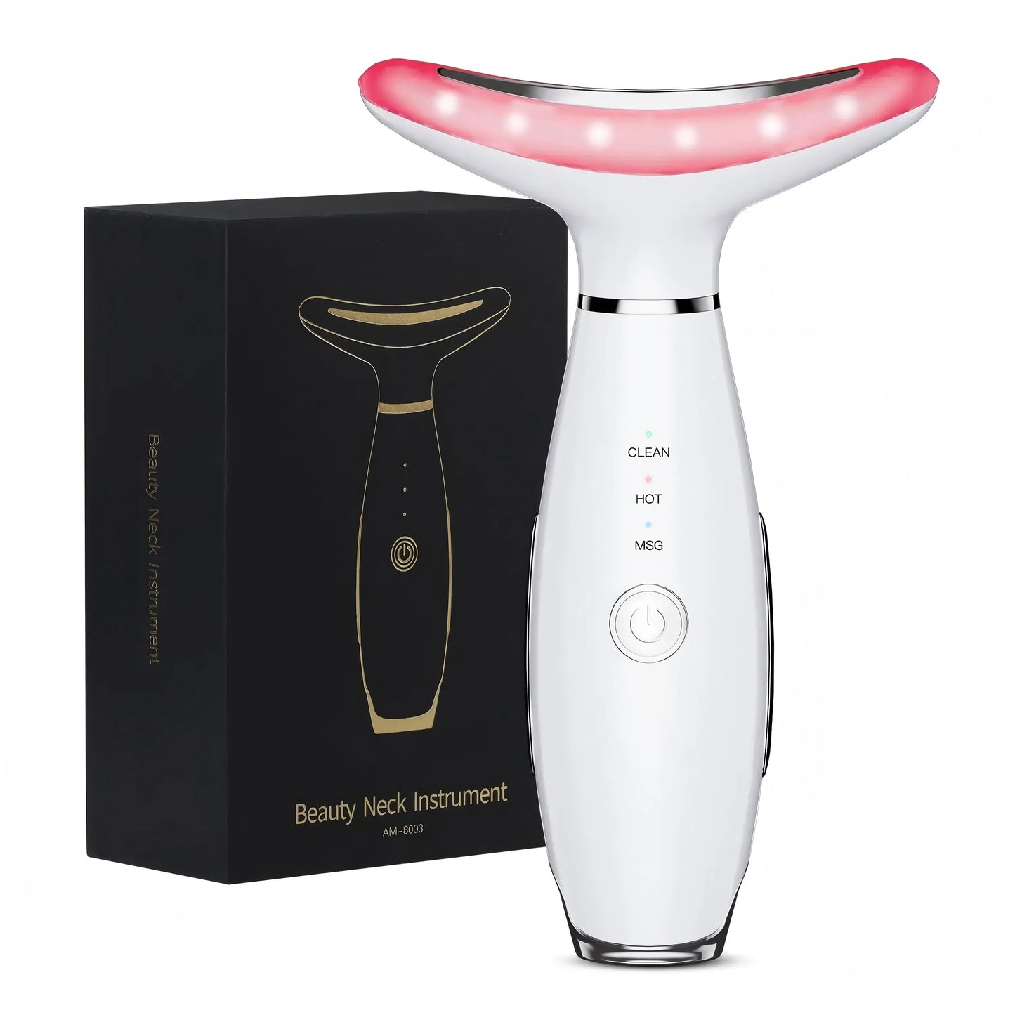 3 in 1 Facial Massager Face Sculpting Tool Skin Tightening Beauty Toning Device Double Chin Reducer for Jawline & Neck Lifting